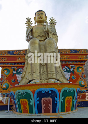 Le futur Bouddha Maitreya ou au monastère de Likir,Ladakh, Inde Banque D'Images