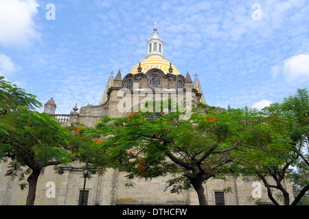 La cathédrale de Guadalajara, Jalisco (Mexique) Banque D'Images