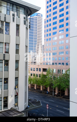 Le centre-ville d'Auckland, Nouvelle-Zélande Banque D'Images