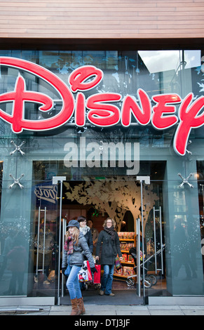 Disney Store sur Oxford Street à Londres Uk Banque D'Images
