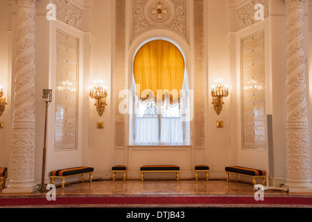 Georgievsky Hall du Palais du Kremlin, Moscou Banque D'Images