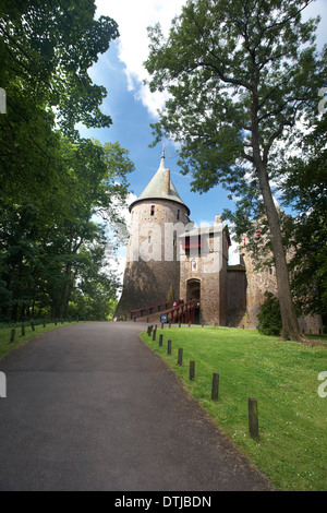 CASTLE COCH TONGWYNLAIS PRÈS DE CARDIFF AU PAYS DE GALLES DU SUD Banque D'Images