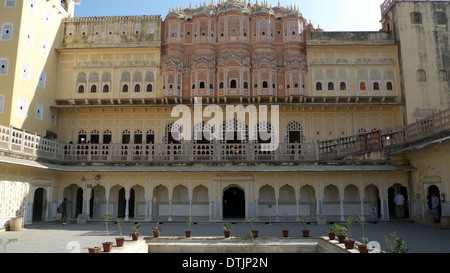 Palais des Vents, Jaipur, Rajasthan, Inde Banque D'Images