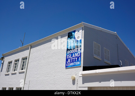 Bâtiment d'embarquement de Robben Island, musée, quai 1, Victoria & Alfred Waterfront, Cape Town. Banque D'Images