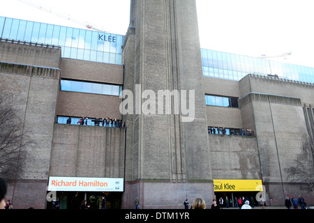 United Kingdom city de Londres la Tate modern bankside gallery Banque D'Images