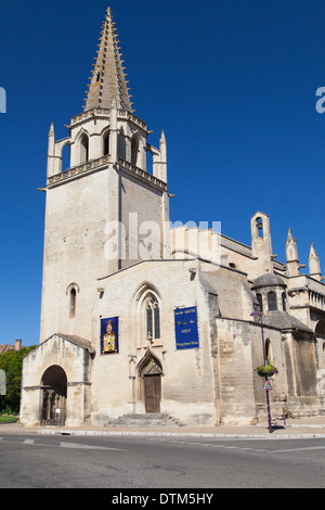 Église Sainte Marthe de Tarascon, France. Banque D'Images