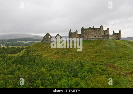 Les ruines de Ruthven, près de Kingussie Banque D'Images