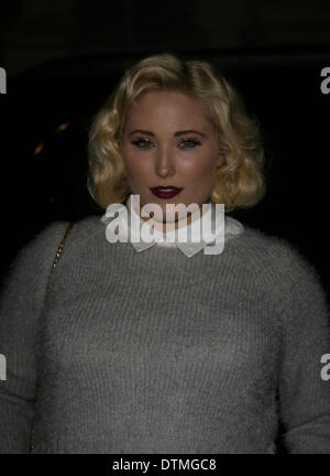 Londres, Royaume-Uni, le 20 mars 2014. Hayley Hasselhoff assiste à la Cocktails avec Marilyn exposition à l'hôtel Langham à London, Banque D'Images