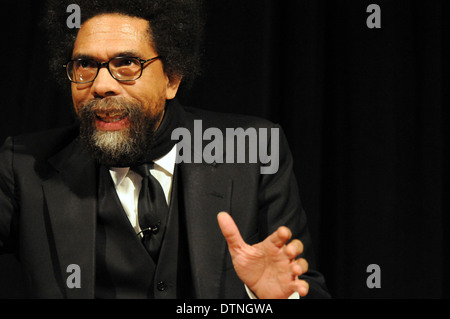 Dr.Cornel West parle à Philadelphie, PA, USA. Banque D'Images