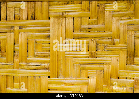 Textures tissées, en bambou ou en rotin Banque D'Images
