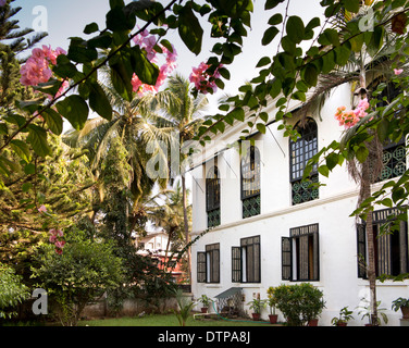 L'Inde, Goa, Siolim House, patrimoine hébergement convertie à partir de l'ère coloniale portugaise mansion Banque D'Images