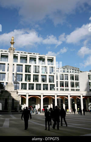 Paternoster square dans la ville de London uk 2014 Banque D'Images