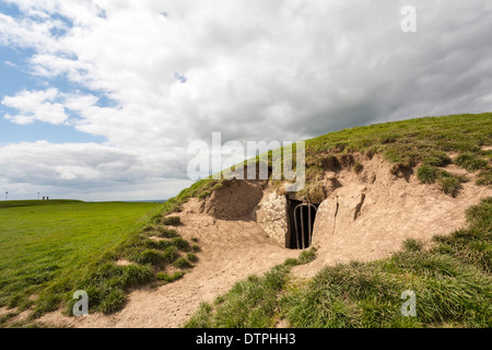 Le monticule des otages Colline de Tara County Meath Irlande Banque D'Images