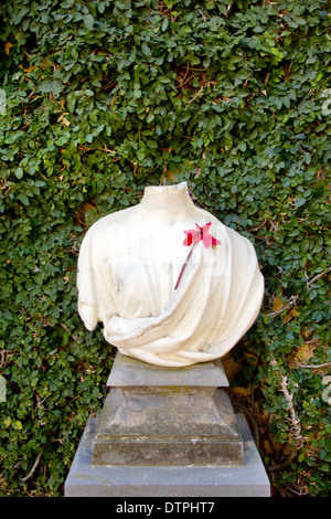 Sculpture de labyrinthe Horta dans la ville de Barcelone, Catalogne, Espagne Banque D'Images