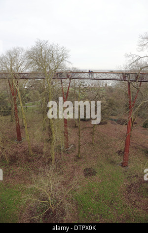 Treetop Walkway au Jardin botanique royal de Kew Banque D'Images