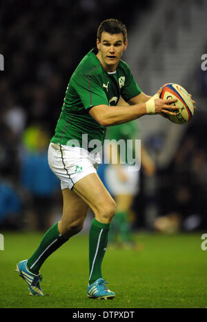 JONATHAN SEXTON IRLANDE RU ANGLETERRE LONDRES TWICKENHAM 22 Février 2014 Banque D'Images