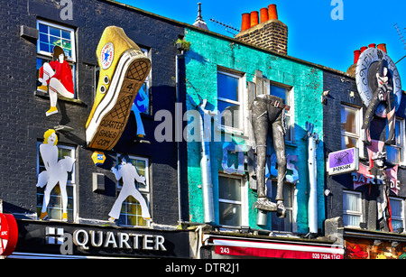 Les marchés de Camden a un certain nombre de grands marchés de détail attenant à Camden Town Banque D'Images