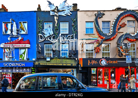 Les marchés de Camden a un certain nombre de grands marchés de détail attenant à Camden Town Banque D'Images