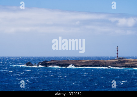 Le phare sur l'île des Canaries Tenerife Banque D'Images