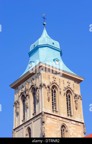 Saint église Martini, Munster, Rhénanie du Nord-Westphalie, Allemagne Banque D'Images