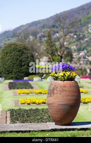 Villa Taranto - Italie. Célèbre jardin Italien près de Lago Maggiore Banque D'Images