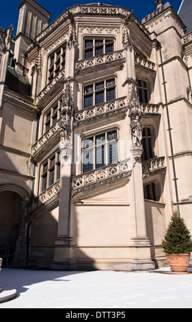 L'hôtel Biltmore à Asheville, Caroline du Nord, construit 1895 vue avant Banque D'Images