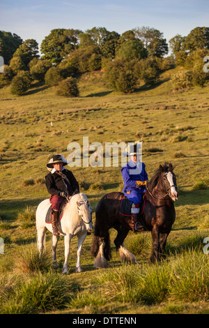 Robert Dover au Cotswold Olympicks, Dover's Hill, Gloucestershire, Royaume-Uni Banque D'Images