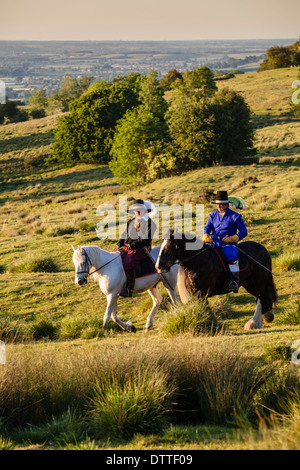 Robert Dover au Cotswold Olympicks, Dover's Hill, Gloucestershire, Royaume-Uni Banque D'Images