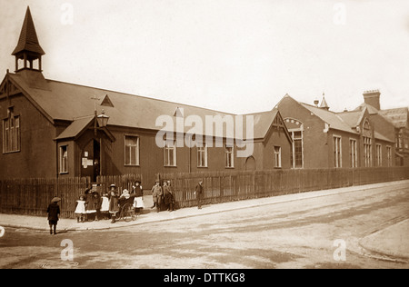 Andrew's School Lowestoft période victorienne Banque D'Images