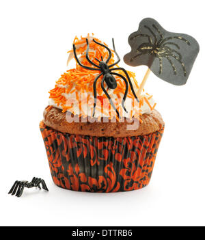 Halloween cupcake Banque D'Images