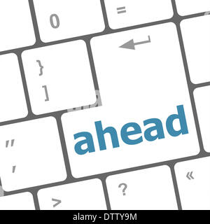 Changements à venir concept avec la touche au clavier Banque D'Images