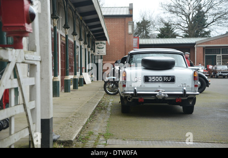 Classic Rover P6 3500s V8 voiture à un club de voiture gathering en Angleterre Banque D'Images