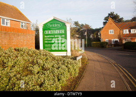 Church Farm Lieu maison traditionnelle pour la conception des logements modernes par Fielden Construction, Aldeburgh, Suffolk, Angleterre Banque D'Images