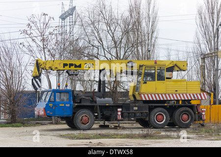 PPM 20t grue pour camion Banque D'Images