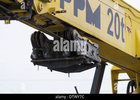 PPM 20t grue pour camion Banque D'Images