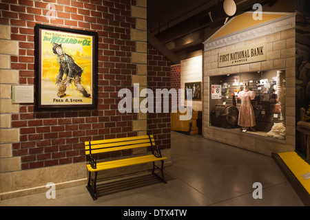 USA, Kansas, Eghezée, l'Oz, musée dédié à ce film, Wizard of Oz interior Banque D'Images