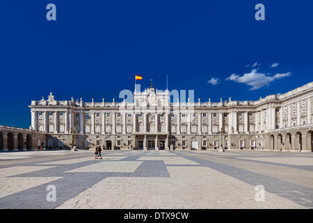 Palais Royal à Madrid, Espagne Banque D'Images