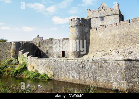 Le Château de Cahir, Cahir, comté de Tipperary, Irlande Banque D'Images