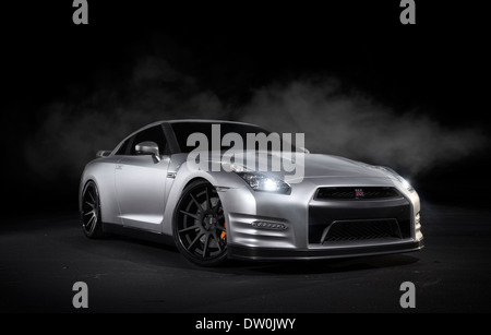 Nissan GTR Banque D'Images