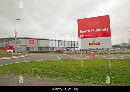 Royal Mail Centre South Midlands Northamptonshire Banque D'Images