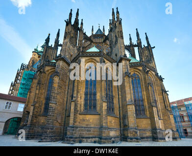 La Cathédrale Saint-Guy , Prague, République Tchèque Banque D'Images