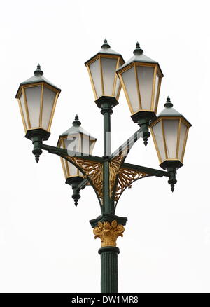 Bouilloire ancienne lampe de rue dans le style rétro Banque D'Images