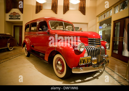 L'affichage à l'Petersen Automotive Museum de Los Angeles Banque D'Images