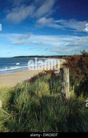 Bouaye Bouaye virages, Plage, East Lothian Banque D'Images