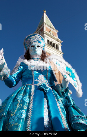 un masque de carnaval Banque D'Images