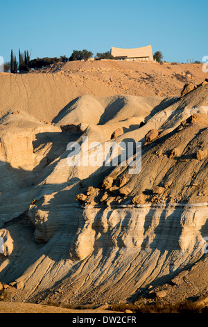 Désert du Néguev,Wadi Zin, désert de Tsin , Israël, Sdé Boker ,tombe de Ben Gourion Banque D'Images