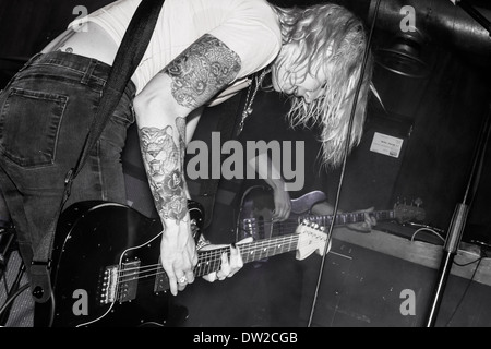 Brody Dalle premier solo Concert intime à Londres NME Banque D'Images