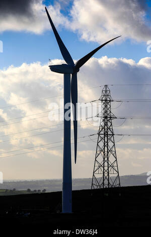 26/02/14 photo d'Ofgem a confirmé que de nouveaux règlements à appliquer à la fin du mois prochain va forcer le "Big Six" les fournisseurs d'énergie de publier leurs prix de gros de génération à des fournisseurs indépendants, jusqu'à deux ans à l'avance. . 26/02/14 - File photo Banque D'Images