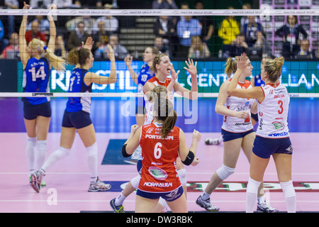 Finale di Coppa Italia Serie A2 Femminile di Pallavolo Banque D'Images