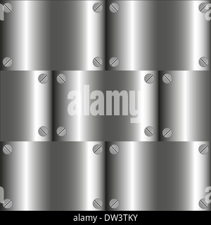 Treillis de métal - vector illustration d'arrière-plan. Banque D'Images